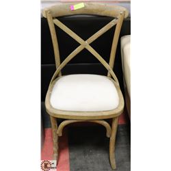 UNIQUE MID CENTURY WOODEN CHAIR