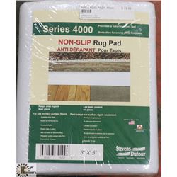 NEW 3'X5' NON SLIP RUG PAD