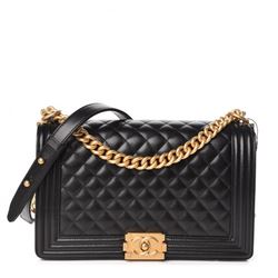 Chanel Quilted Caviar Flap Bag