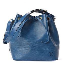 Louis Vuitton Leather Bucket Shoulder Bag