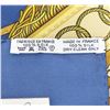 Image 9 : Authentic HERMES "Cliquetis" Blue 100% Silk Scarf