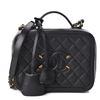 Image 1 : Chanel Caviar Quilted Vanity Case
