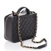 Image 2 : Chanel Caviar Quilted Vanity Case