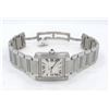 Image 6 : CARTIER TANK FRANCAISE LARGE AUTOMATIC STAINLESS STEEL WATCH