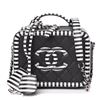 Image 1 : Chanel Quilted Caviar Vanity Case