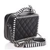 Image 3 : Chanel Quilted Caviar Vanity Case