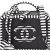 Image 8 : Chanel Quilted Caviar Vanity Case