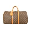 Image 1 : Louis Vuitton Monogram Keepall 50 Duffel Bag