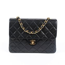 Chanel Lambskin Single Flap Bag