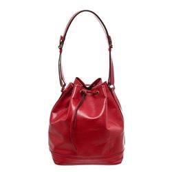 Louis Vuitton Red Epi Leather GM Shoulder Bag