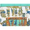 Image 7 : Authentic HERMES "LE TEMPS des MARIONNETTES" Green100% Silk Scarf