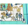 Image 9 : Authentic HERMES "LE TEMPS des MARIONNETTES" Green100% Silk Scarf