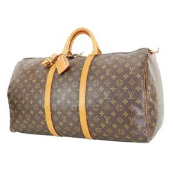 Louis Vuitton Monogram Keepall 55 Duffel Bag