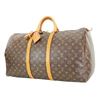 Image 1 : Louis Vuitton Monogram Keepall 55 Duffel Bag