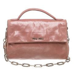 Miu Miu Leather Crossbody Bag