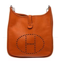 Hermes Leather Messenger Bag