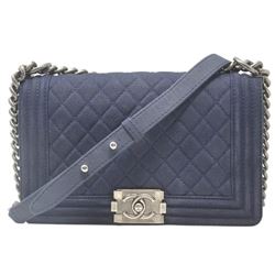 CHANEL Caviar Leather Shoulder Bag