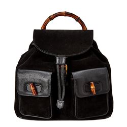 Gucci Suede Backpack