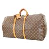 Image 1 : Louis Vuitton Monogram Keepall 60 Duffel Bag