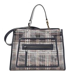 Fendi Tartan Satchel