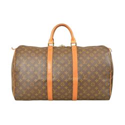 Louis Vuitton Monogram Keepall 50 Duffel Bag