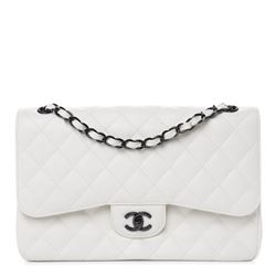 Chanel Calfskin Double Flap Bag