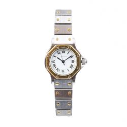 Cartier Stainless Steel/18k Gold Watch