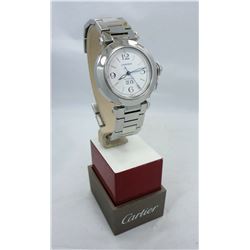 CARTIER PASHA C STAINLESS STEEL WATCH