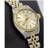 Image 3 : Rolex Datejust Two-Tone Silver Stick Watch