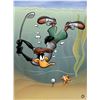 Image 2 : Warner Brothers Hologram Under Water Daffy