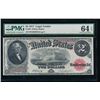 Image 1 : 1917 $2 Legal Tender Note PMG 64EPQ
