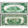 Image 2 : Lot of 1929 $10/20 Citizens NB Washington, PA CH# 3383 National Currency Notes