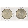 Image 2 : Lot of (2) 1880-O $1 Morgan Silver Dollar Coins