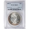 Image 1 : 1881-S $1 Morgan Silver Dollar Coin PCGS MS65
