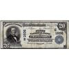 Image 1 : 1902PB $20 First NB of Chattanooga, Tennessee CH# 1606 National Currency Note