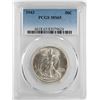 Image 1 : 1943 Walking Liberty Half Dollar Coin PCGS MS65