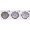 Image 1 : Lot of (3) 1878 Reverse of 78' $1 Morgan Silver Dollar Coins