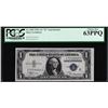Image 1 : 1935A $1 "R" Experimental Silver Certificate Notes Fr.1609 PCGS Choice New 63PPQ