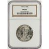 Image 1 : 1941-D Walking Liberty Half Dollar Coin NGC MS65