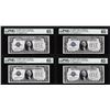 Image 1 : (4) Consecutive 1928A $1 Silver Certificate Notes Fr.1601 PMG Gem Uncirculated 65EPQ