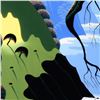 Image 2 : "Coast and Cows" Limited Edition Giclee on Canvas by Larissa Holt, Numbered and Signed. This piece c
