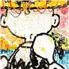 Image 2 : "Mon Ami" Limited Edition Hand Pulled Original Lithograph by Renowned Charles Schulz Protege, Tom Ev