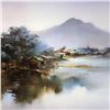 Image 2 : H. Leung, "Summer Quiet" Framed Limited Edition, Numbered 335/1000 and Hand Signed with Letter of Au
