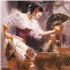 Image 2 : Pino (1939-2010) "The Dancer" Limited Edition Giclee. Numbered and Hand Signed; Certificate of Authe