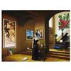 Image 1 : Orlando Quevedo, "Madame X" Original Acrylic Painting on Canvas, Hand Signed with Certificate of Aut
