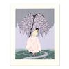Image 1 : Erte (1892-1990), "Blossom Umbrella" Limited Edition Serigraph from an AP Edition, Hand Signed with 