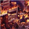 Image 2 : "The Siege Of Minas Tirith" Limited Edition Giclee on Canvas by The Brothers Hildebrandt. Numbered a