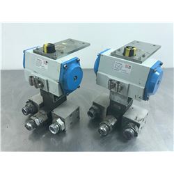 (2) SCA SCHUCKER 80529.000004 PN_DW_080_090 VALVE ACTUATOR