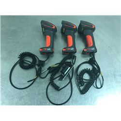 (3) HONEYWELL 1910IER-3 INDUSTRIAL BARCODE SCANNER