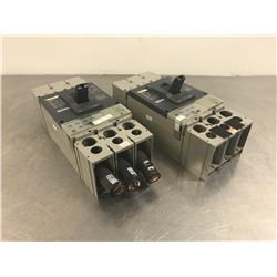 (2) SQUARE D DJL36400E53 CIRCUIT BREAKER